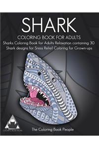 Shark Coloring Book for Adults