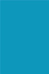Journal Teal Color Simple Plain Teal