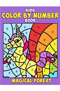 Kids Color by Number Book
