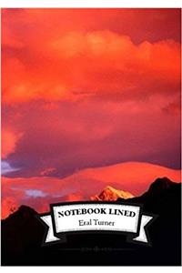 Lined Notebook Red Sky