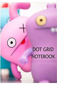Dot Grid Notebook Monster: 110 Dot Grid Pages