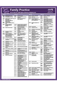 ICD-10 Mappings 2013 Express Ref Coding Card Family Practice