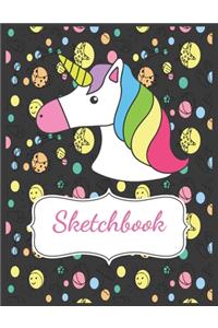 My Cute Unicorn Sketch Book