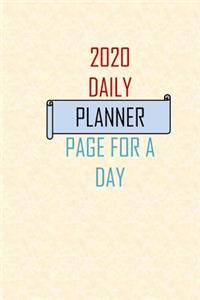 daily calendar 2020 page a day
