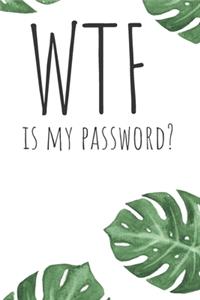 WTF is my Password NoteBook