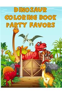 Dinosaur Coloring Book Party Favors