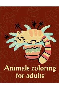 Animals Coloring For Adults