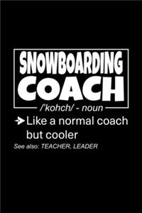 Snowboarding Coach