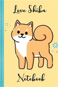 Love Shiba Puppy Notebook Volume 2
