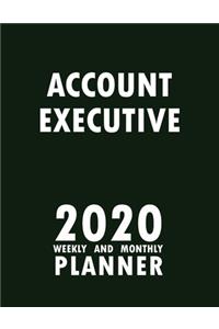 Account Executive 2020 Weekly and Monthly Planner