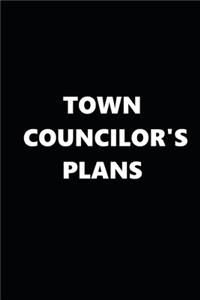 2020 Weekly Planner Political Town Councilor's Plans Black White 134 Pages