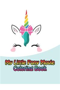 my little pony movie coloring book
