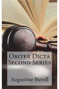 Obiter Dicta Second Series