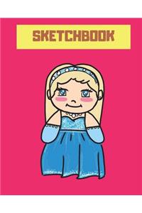 Sketchbook: Sketchbook for Kids, Sophia's Style, 8 X 10, 100page