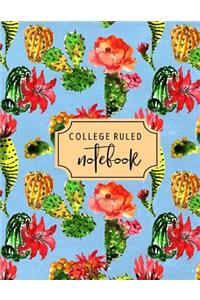 College Ruled Notebook