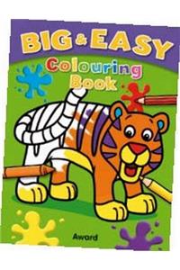 Big & Easy Colouring Books: Tiger