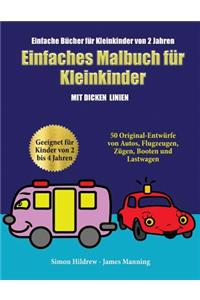 Einfache Bücher für Kleinkinder von 2 Jahren