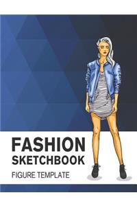 Fashion Sketchbook Figure Template