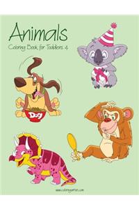 Animals Coloring Book for Toddlers 4