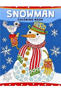 Snowman Coloring Book