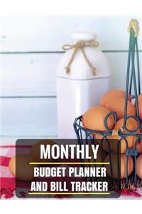Monthly Budget Planner and Bill Tracker