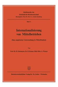 Internationalisierung Von Mittelbetrieben