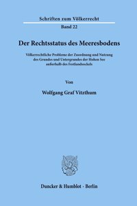 Der Rechtsstatus Des Meeresbodens