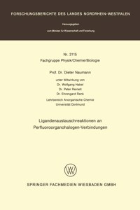 Ligandenaustauschreaktionen an Perfluoroorganohalogen-Verbindungen