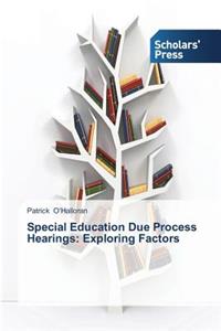 Special Education Due Process Hearings