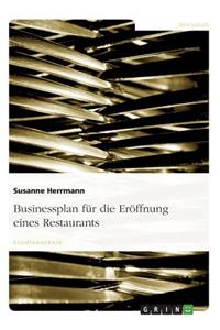 Businessplan für die Eröffnung eines Restaurants