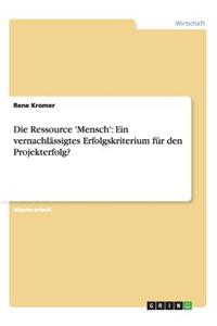 Ressource 'Mensch'