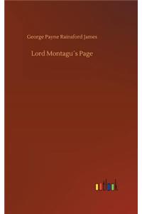 Lord Montagu´s Page