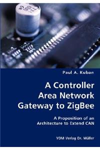 Controller Area Network Gateway to ZigBee- A Proposition of an Architecture to Extend CAN