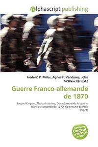 Guerre Franco-Allemande de 1870