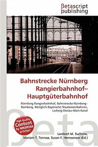 Bahnstrecke N Rnberg Rangierbahnhof- Hauptg Terbahnhof