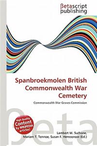 Spanbroekmolen British Commonwealth War Cemetery