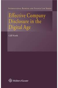 Effective Company Disclosure in the Digital Age