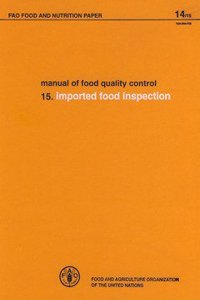 Manual on Food Quality Control