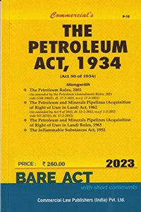 The Petroleum Act, 1934- 2023/Edition