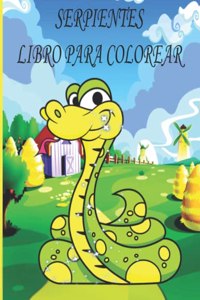 Serpientes Libro Para Colorear