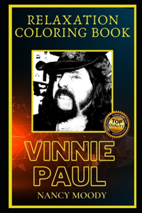 Vinnie Paul Relaxation Coloring Book