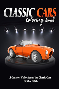 Classic Cars Coloring Book