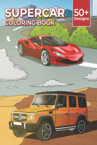 Supercar Coloring Book