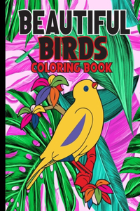 Beautiful Bird Coloring Book