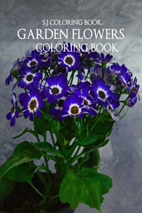 Garden Flowers Coloring Book