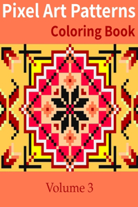 Pixel Art Patterns Coloring Book 3