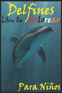 Libro para colorear de delfines para niños