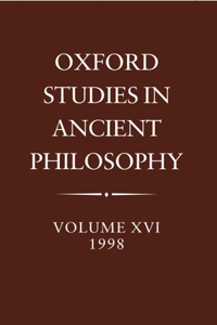 Oxford Studies in Ancient Philosophy