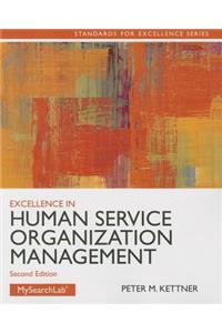 Excellence in Human Service Organization Management