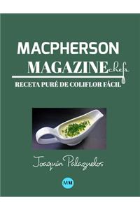 Macpherson Magazine Chef's - Receta Puré de coliflor fácil